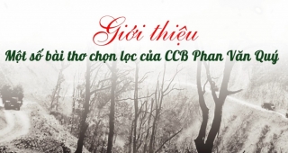 Một số bài thơ chọn lọc của CCB Phan Văn Quý