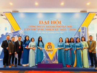 Liên đoàn Lao động Thành phố Hà Nội tổ chức thành công Đại hội Công đoàn lần thứ XVIII