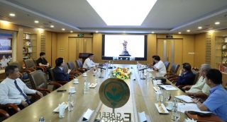 Ban tổ chức xây dựng tượng đài các chiến sĩ Thành cổ Quảng Trị tổ chức họp tại Tập đoàn Thái Bình Dương