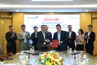 Lễ ký kết Hợp đồng tín dụng Dự án Tây Hồ Tây giữa Ngân hàng TMCP Công Thương Việt Nam và Tập đoàn Thái Bình Dương